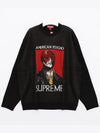 FW23SK43 BLACK America Sweatshirt - SUPREME - BALAAN 3