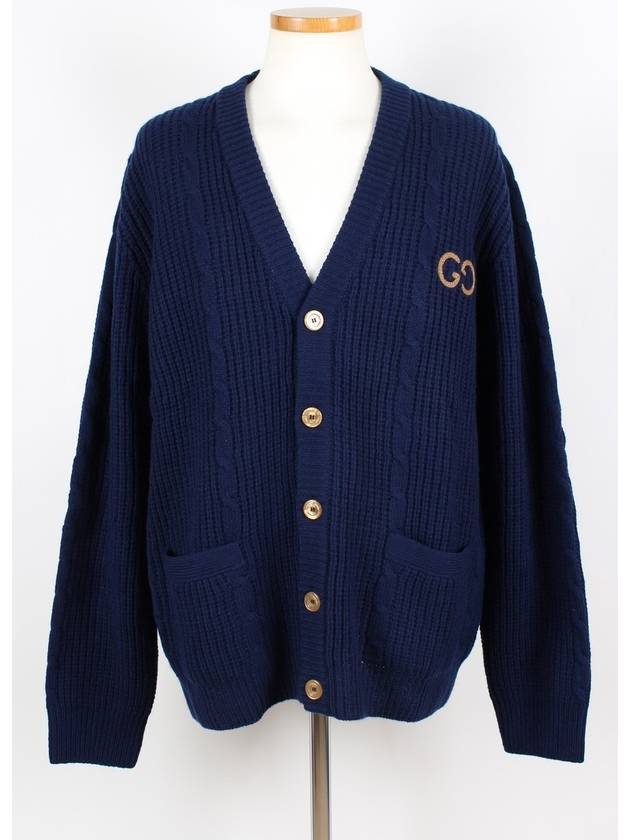 GG wool cardigan XL - GUCCI - BALAAN 1