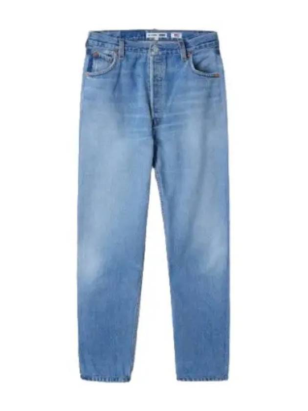 Straight indigo jeans denim pants - RE/DONE - BALAAN 1