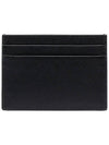 Saffiano Leather Card Holder Black - PRADA - BALAAN 3