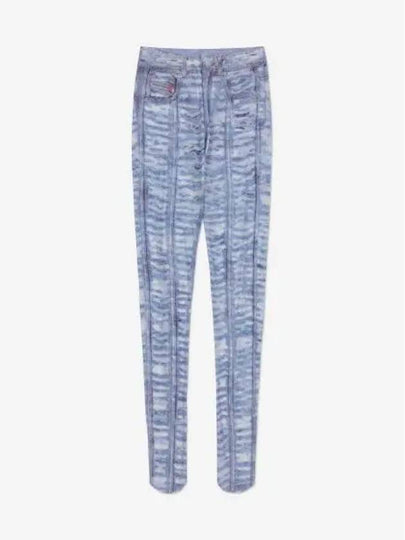 Women's P-Koll Leggings Light Blue - DIESEL - BALAAN 2