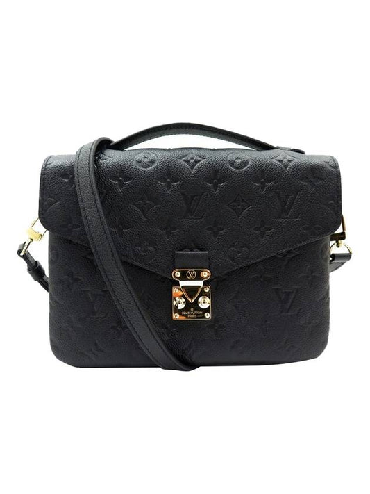 Pochette Metis Monogram Empreinte Tote Bag Black - LOUIS VUITTON - BALAAN 1