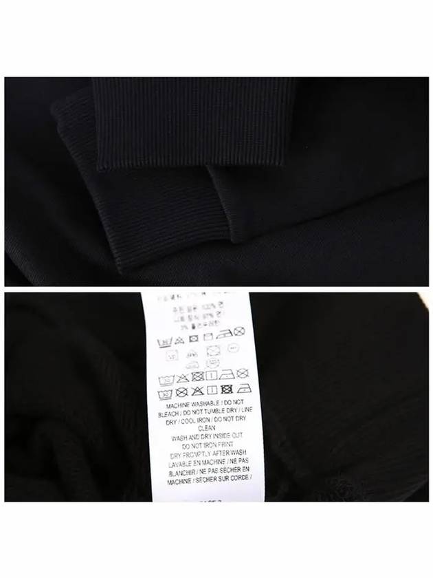 Monogram Motif Crew Neck Sweatshirt Black - BURBERRY - BALAAN 4