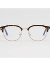 Blue light blocking glasses frame TF5793KB 052 Lower gold overfit Asian fit - TOM FORD - BALAAN 3