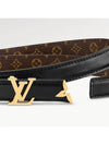 Pretty LV 20MM Reversible Leather Belt Black Brown - LOUIS VUITTON - BALAAN 4