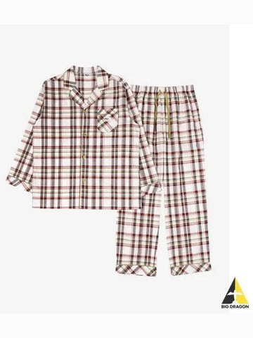 UNDERWEAR Trendy Check Men s Pajama Set FI4PJF6640MDWN - FILA - BALAAN 1