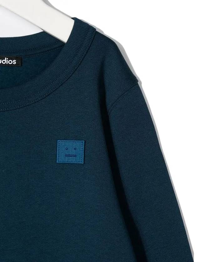 Kids Mini Fairview Face Sweatshirt 2NN173 BG3 - ACNE STUDIOS - BALAAN 4