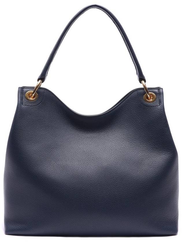 Vitello Phoenix Hobo Bag Navy - PRADA - BALAAN 5