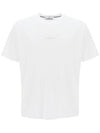 Logo Print Short Sleeve T-Shirt White - STONE ISLAND - BALAAN 2