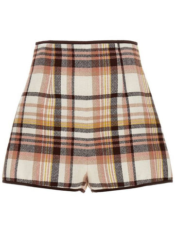 Zimmermann 'Matchmaker Check Dance' Shorts - ZIMMERMANN - BALAAN 1