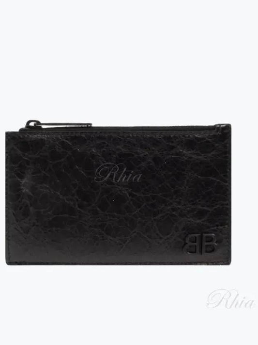 Monaco Long Coin Card Wallet Black - BALENCIAGA - BALAAN 2