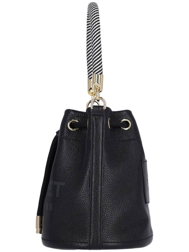 The Leather Bucket Bag Black - MARC JACOBS - BALAAN 6