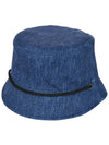 Reversible Bucket Hat MX3SA060BLU - P_LABEL - BALAAN 3