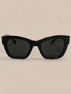 Eyewear Heart Logo Square Sunglasses Black - CHANEL - BALAAN 6