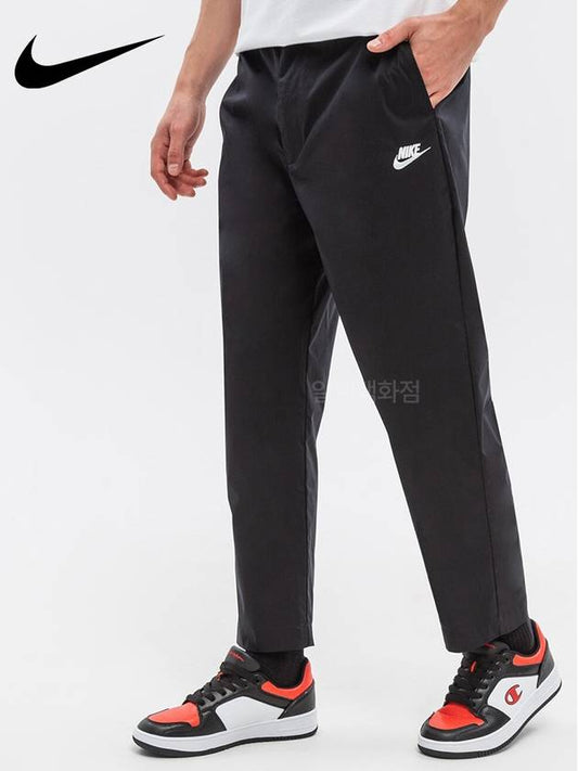 Sportswear Essential Track Pants Black - NIKE - BALAAN.