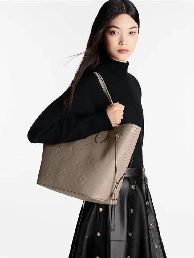 Neverfull MM Monogram Empreinte Tote Bag Tourtel Grey - LOUIS VUITTON - BALAAN 10