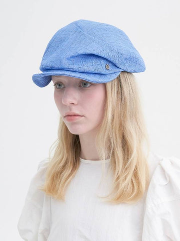 Iconic Summer Casquette Blue - BROWN HAT - BALAAN 1