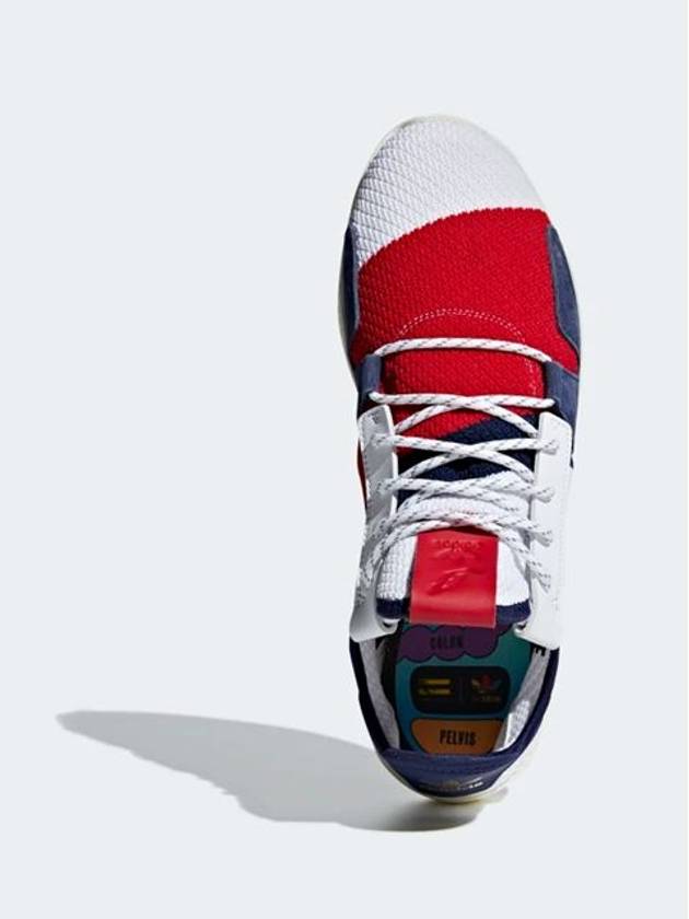 01-BB9549-Original-Pharrell-BBC Tennis Hue V2-White Red Blue - ADIDAS - BALAAN 6