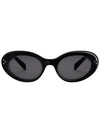 Eyewear Cat Eye Acetate Sunglasses Black - CELINE - BALAAN 2