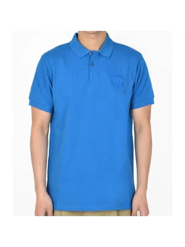 Sweatshirt MJE03ICO228 U577 Logo Embroidered Polo Short Sleeve - BALLY - BALAAN 1