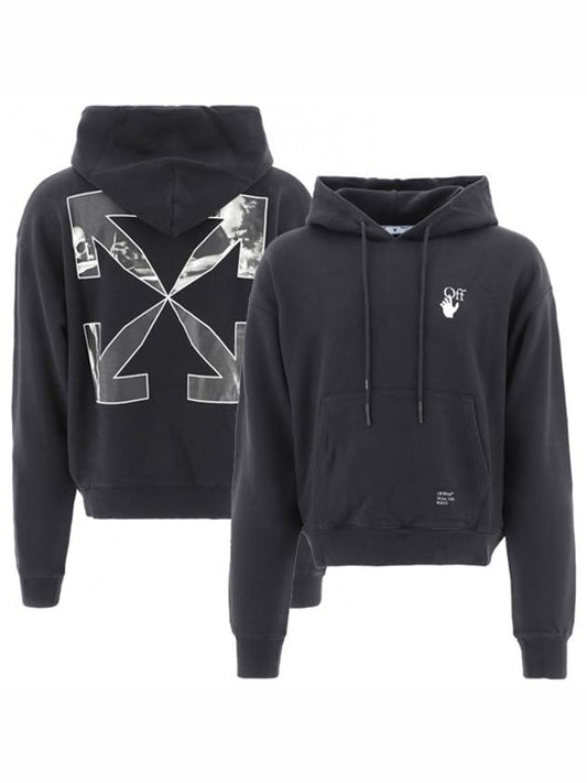 Caravaggio Arrow Oversized Hoodie Black - OFF WHITE - BALAAN 2