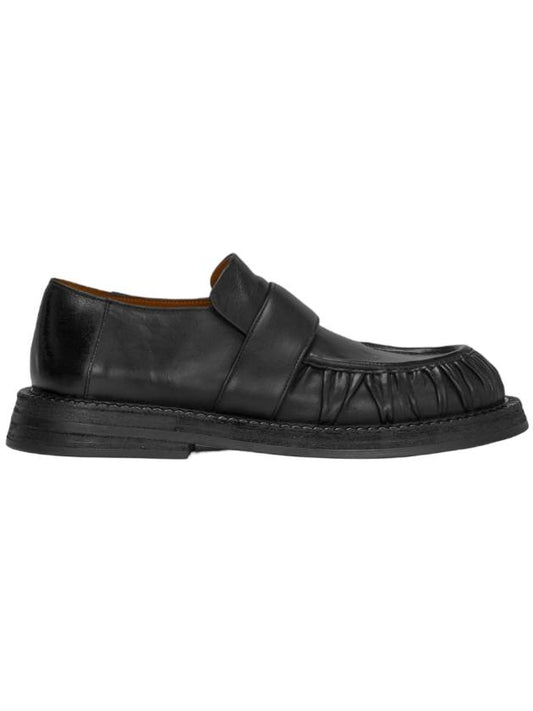 Alluce Leather Loafers Black - MARSELL - BALAAN 1