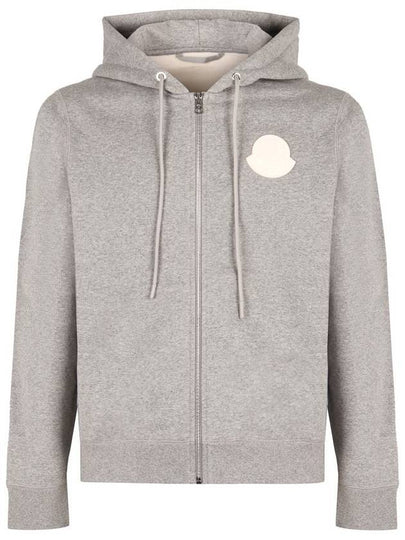 logo patch hood gray - MONCLER - BALAAN 2