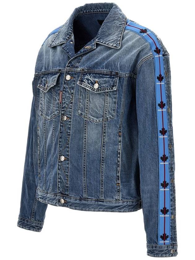 SS jacket denim Dan S74AM1466S30309470 - DSQUARED2 - BALAAN 4