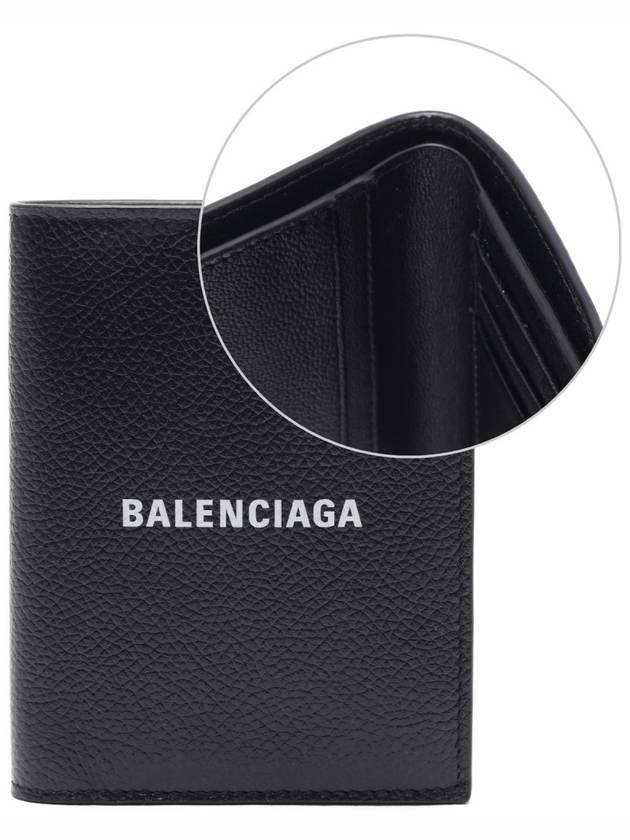 Cash Vertical Half Wallet Black - BALENCIAGA - BALAAN 3