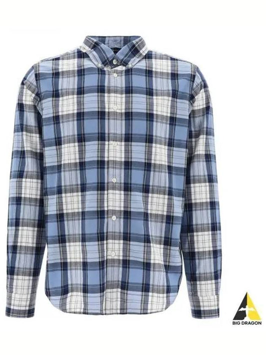 POPLIN MADRAS SHIRT CFWOSI0100MRUT3344 3087 - WOOLRICH - BALAAN 1