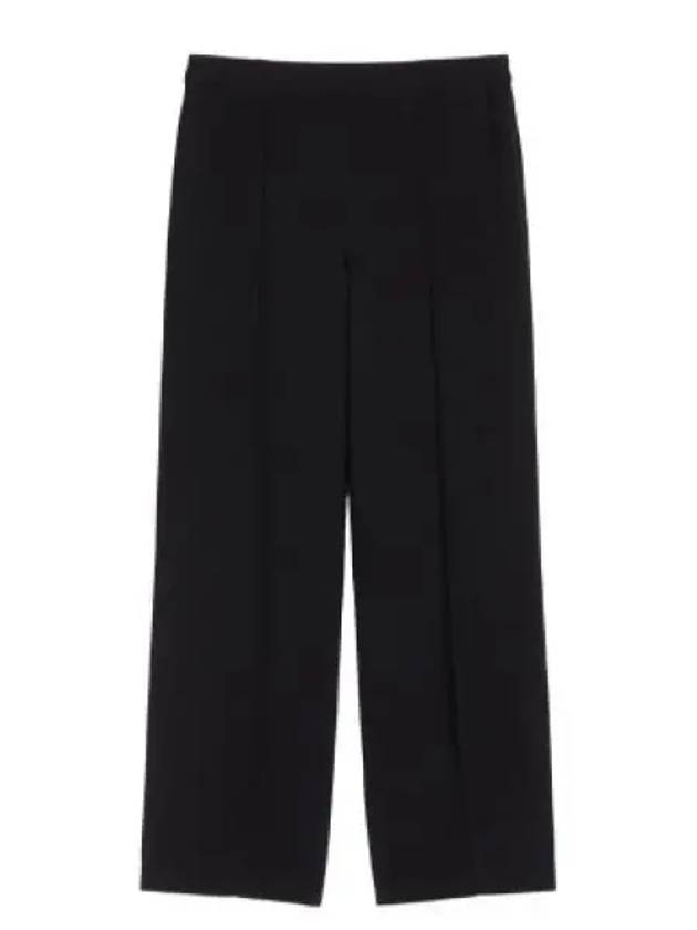 Orianna Pleated Straight Pants Black - MAX MARA - BALAAN 2