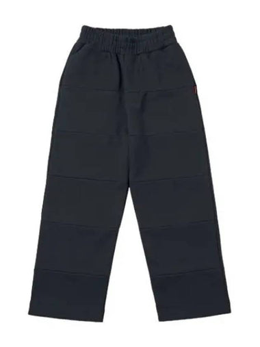 Paneled elastic pants midnight blue CRTWMJER0010099 - SUNNEI - BALAAN 1