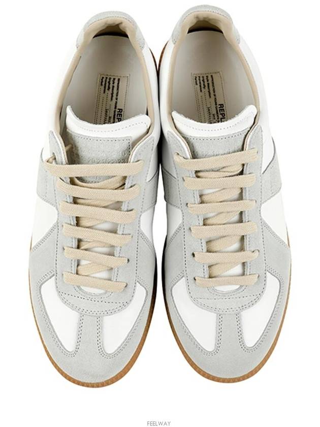 Replica Calfskin Low Top Sneakers White - MAISON MARGIELA - BALAAN 4