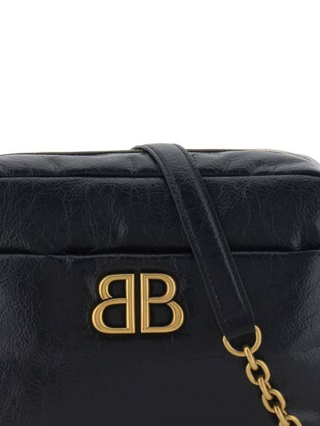 Monaco Camera Small Cross Bag Black - BALENCIAGA - BALAAN 5