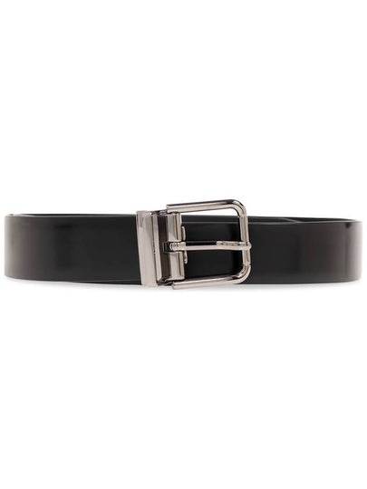 leather belt black - DOLCE&GABBANA - BALAAN 2