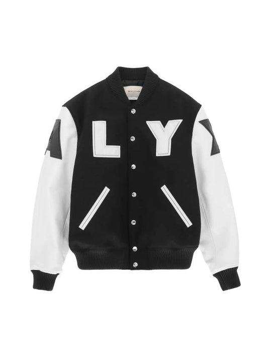 Classic Embossed Logo Leather Variety Jacket White Black - 1017 ALYX 9SM - BALAAN 1