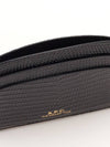 Demi Lune Half Moon Card Wallet Black - A.P.C. - BALAAN 5