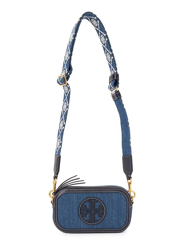 Mini Miller Denim Cross Bag Blue - TORY BURCH - BALAAN 7