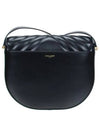 Joan Satchel Quilted Shoulder Bag Black - SAINT LAURENT - BALAAN.