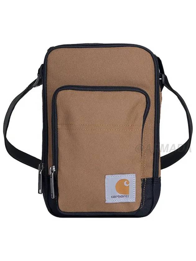 B0000305 Crossbody Zip Bag Brown - CARHARTT - BALAAN 1