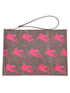 Paisley Pegasus Clutch Bag Brown Red - ETRO - BALAAN 1