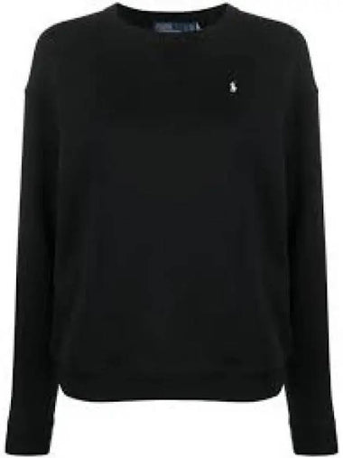 W Fleece Pullover Black 1236708 - POLO RALPH LAUREN - BALAAN 1