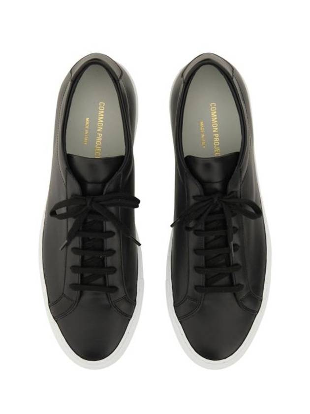 Original Achilles Low Top Sneakers Black - COMMON PROJECTS - BALAAN 4