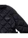 Women's Nosadella Quilted Long Padding Black - DUVETICA - BALAAN 5