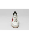 Ball Star Lace-up Leather Low Top Sneakers White - GOLDEN GOOSE - BALAAN 3