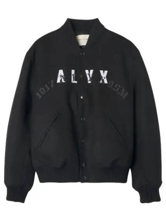 Wool blend bomber jacket black - 1017 ALYX 9SM - BALAAN 1