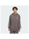 Schmoofoil Featherweight Hoodie Charcoal - ADIDAS - BALAAN 2