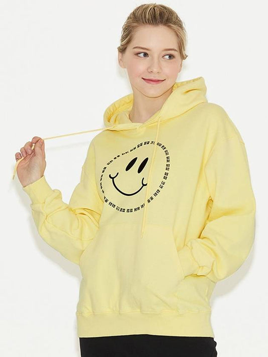 Smile Over fit Hoodie Yellow - TEENYTIGER - BALAAN 2