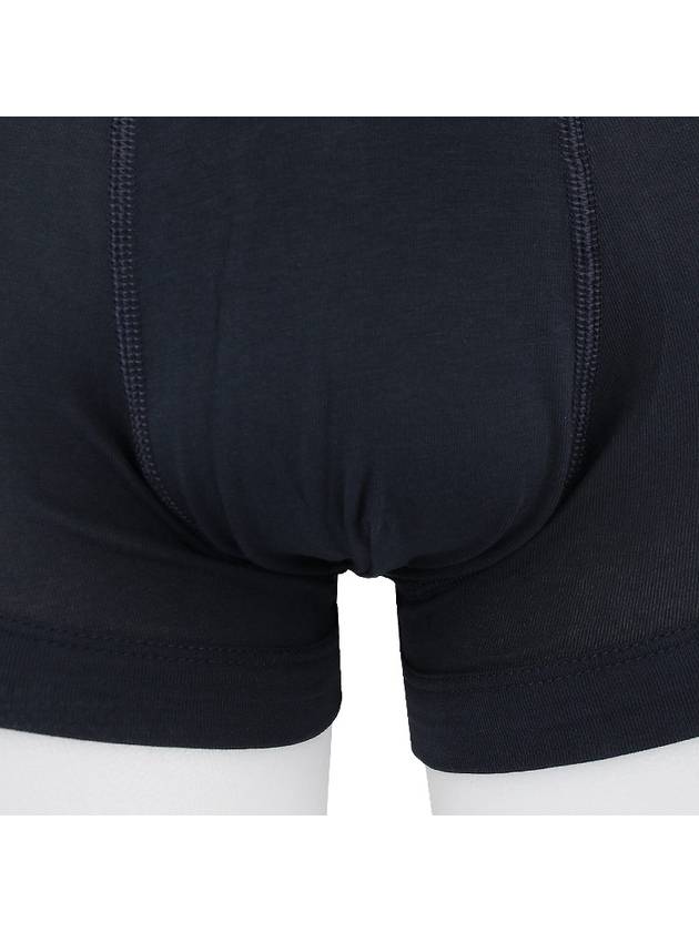 Men's Logo Trunk Briefs Navy - EMPORIO ARMANI - BALAAN 7