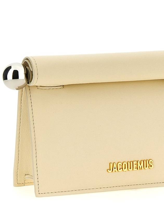 Jacquemus 'La Petite Pochette Rond Carré' Clutch - JACQUEMUS - BALAAN 3